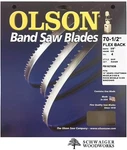 Olson Band Saw Blade 70-1/2" Inch X 3/8", Tpi, Craftsman 21400, Rikon 10-305. Fixed Price $18.89.