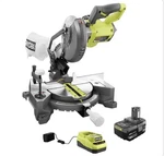 Ryobi 18V Cordless 7-1/4 In. Compound Miter Saw With 4.0 Ah Lithium-ion. Fixed Price $249.00.