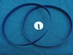 2 Blue Max Ultra Duty Urethane Band Saw Tires + Table Insert For Grizzly G0555P. Fixed Price $49.95.