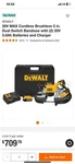 Dewalt DCS374P2 20V Band Saw Kit. Fixed Price $400.00.