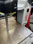 Milwaukee 6232-20 Deep Cut Band Saw + Swag Table Extras Parts. Fixed Price $380.00.