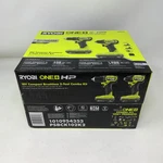 Ryobi PSBCK102K2 One+ Hp 18V Brushless Compact Drill & Impact Driver Kit. Fixed Price $119.95.