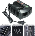 CMCB104 Fast Charger Compatible With Craftsman 20V V20 Lithium Battery CMCB201. Fixed Price $28.36.