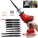 Cordless Reciprocating Saw For Milwaukee M18 18V Li-ion Battery With Blades. Fixed Price $32.88.