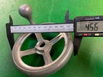 Craftsman 10" Table Saw Diecast Wheel Handle Crank 1/2" Shaft 818526. Fixed Price $29.99.