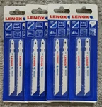 Packs Of 2 Lenox 4" Bi-metal Tpi T-shank Wood Jig Saw Blade *4105. Fixed Price $15.99.