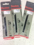(3) Disston Jigsaw Blades. Fixed Price $9.93.
