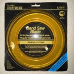 Craftsman Band Saw Blade 926681 80 X 1/4 Wide -6 Teeth Per Inch. Nos.. Fixed Price $24.50.