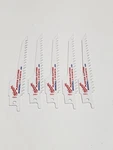 Milwaukee 5PC Sawzall Blades 48-01-1052. Fixed Price $18.75.