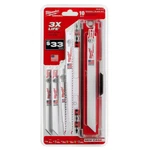 Milwaukee 49-22-1110, Pc Sawzall Blade Kit With Case. Fixed Price $32.35.
