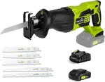 20V Cordless Reciprocating Saw With 2.0AH Battery & Fast Charger Included. Fixed Price $119.99.