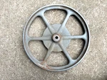 Delta Rockwell Upper Cast Iron Wheel For 14" Band Saw LBS-92 Top. Fixed Price $89.95.