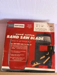 Craftsman 26234 1/2" X 80" Wood Cutting Band Saw Blade New Old Stock Made Usa. Fixed Price $12.97.