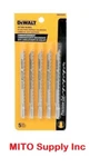 New Dewalt 5 Jig Saw Blades Pack - Select Tpi Free Shipping. Fixed Price $14.14.
