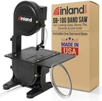 Inland Craft DB-100 Band Saw Tabletop Includes Diamond Blade. Fixed Price $359.00.