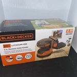 Black+decker 20V Max* Random Orbital Sander, Cordless (BDCRO20C). Fixed Price $84.99.