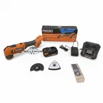 Ridgid 18V Cordless Oscillating Multi-tool Kit 2.0AH Battery & Charger. Fixed Price $97.08.