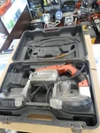 Bauer 1678E-B Variable Speed Deep Cut Band Saw Kit 2 Extra Blades. Fixed Price $79.99.