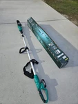 FERREX20 V Li-ion Cordless Pole Saw. Fixed Price $60.00.