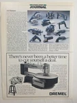1993 Magazine Advertisement Page Dremel 1671 1695 Scroll Saw Power Tool Sign. Fixed Price $10.99.