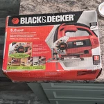 Black+decker JS660 5.0A 120V Corded Smart Select Orbital Jigsaw W/ Blades. Fixed Price $17.98.