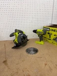 Ryobi One+ 18V Cordless 2-TOOL Combo Kit Drill/driver, Circular Saw Only. Fixed Price $79.99.