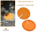 Table Insert For Sears & Craftsman 12" (85MM Dia.) 113.243310. Fixed Price $8.90.