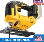 Cordless Jig Saw For Dewalt 21V Battery, Brushless With Led Work Light. Fixed Price $35.33.