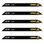 Dewalt DWA41812 12-INCH 14/18TPI 2X Max Metal Reciprocating Saw Blade (5-PACK). Fixed Price $24.99.