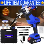 Cordless Brushless Reciprocating Saw 21V Electric Sabre +lithium-ion Battery. Fixed Price $22.27.
