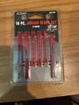 18 Piece Blade Set U-shank Precision Cut Wood & Metal. Fixed Price $5.00.