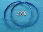 Blue Max Band Saw Tires Blade Guide Bearing Set Sears Craftsman 124.32607. Fixed Price $54.95.