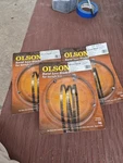 3 Pc Lot, 62" Olson Wood Band Saw Blade 0.25" .0.014 8TPI K WB55462BL Usa. Fixed Price $40.00.