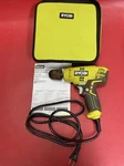 Ryobi D431 5.5 Corded 3/8 Inch Variable Speed Compact Drill/driver. Fixed Price $25.00.