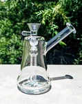 5.5" Thick Hammer Glass Bubbler Bong Carb Hole Premium Quality Water Pipe Hookah. Fixed Price $23.99.