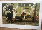 Norman Rockwell, "colonial Sign Painter" Limited Edition. Fixed Price $2800.00.