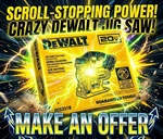 Dewalt 20V Max Xr Cordless Jig Saw DCS331B Tool Only New In Box. Fixed Price $149.99.