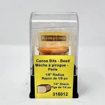 Kempston Canoe Joint Bead Bit 1/4 Shank, 3/4 Cutting Diameter 1/8" Rad 318012. Fixed Price $17.10.