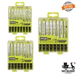 Ryobi Jig Saw Blade Set, All Purpose, Universal, Wood Plastic Metal 10,20 & 30PC. Fixed Price $13.99.