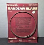 Shopsmith Bandsaw 15 Tpi .018" Blade 1/8 Woodcutting 72 Length #555000. Fixed Price $32.95.