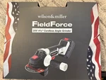 Wilson & Miller Power Tool 20VDC 4 1/2" Angle Grinder. Fixed Price $40.00.