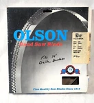 Nos - Olson Band Saw Blade 93.5" X 3/8", 4 Tpi Gauge .025 Skip Raker FBCU1107. Fixed Price $9.99.