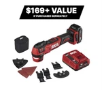 New Skil Pwrcore 12V Brushless Oscillating Multi Tool OS592702 W/battery & Charg. Fixed Price $99.98.