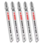 4 In. X 10 Tpi Hcs Reverse Cut Wood Jigsaw Blade (5-PACK). Fixed Price $15.37.
