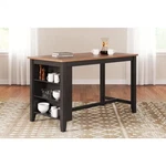 Gesthaven Casual Natural/brown Wood 30 4 Legs Dining Table Seats. Fixed Price $278.03.
