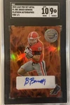 2023 Leaf Pro Set Metal Brock Bowers 1/1 Rc Ssp Sgc 9 Auto 10 Platinum Fire Logo. Fixed Price $199.99.