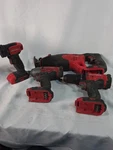 Craftsman Set, Reciprocating Saw, Drill, Impact, Light, Only. Fixed Price $94.99.
