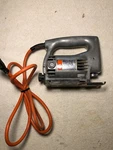 Black And Decker, 2-SPEED Jig Saw, Model 7535, Good Working Condition. Fixed Price $19.99.