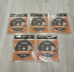 (pack 5) Ridgid 7 In Diamond Segmented Rim Saw Blade For Block, Concrete, Brick. Fixed Price $85.00.