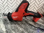 Milwaukee 2625-20 M18 18V Li-ion Cordless Hackzall Reciprocating Saw(tool-only). Fixed Price $89.00.